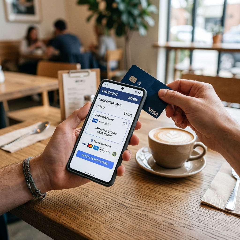 Stripe payment integration on mobile phone